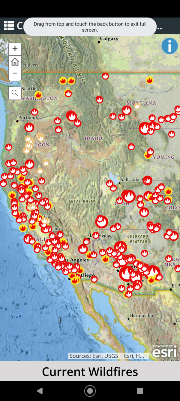 Fire Restrictions and Current Wildfires – AZBackroads.com