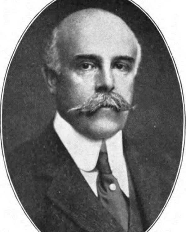 Madison Grant, American lawyer, writer, and conservationist, known for his influential role in the early conservation movement and his controversial advocacy for eugenics, which shaped both U.S. immigration policies and racial ideologies.